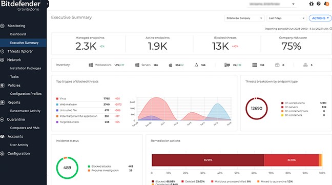 Bitdefender Gravity Zone