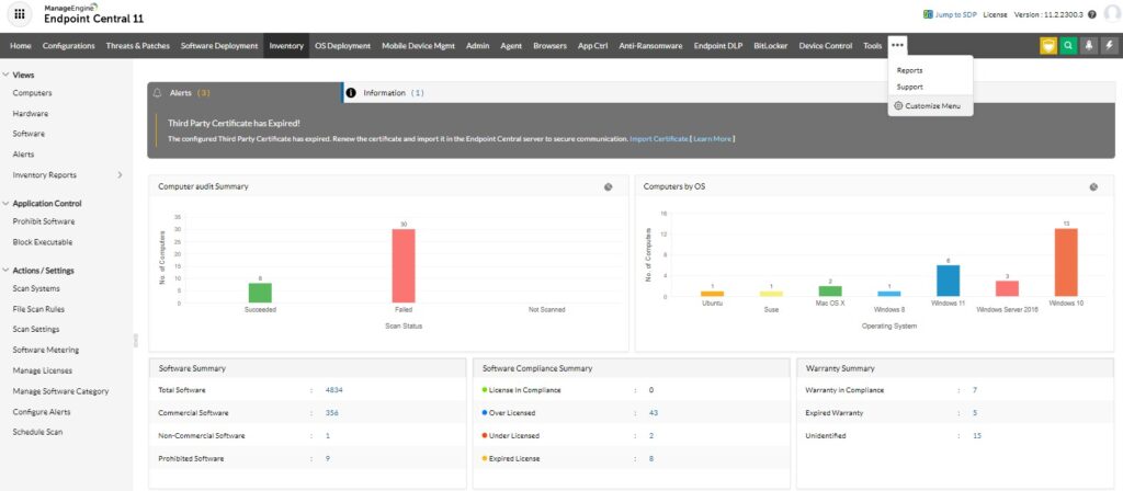ManageEngine Endpoint Central