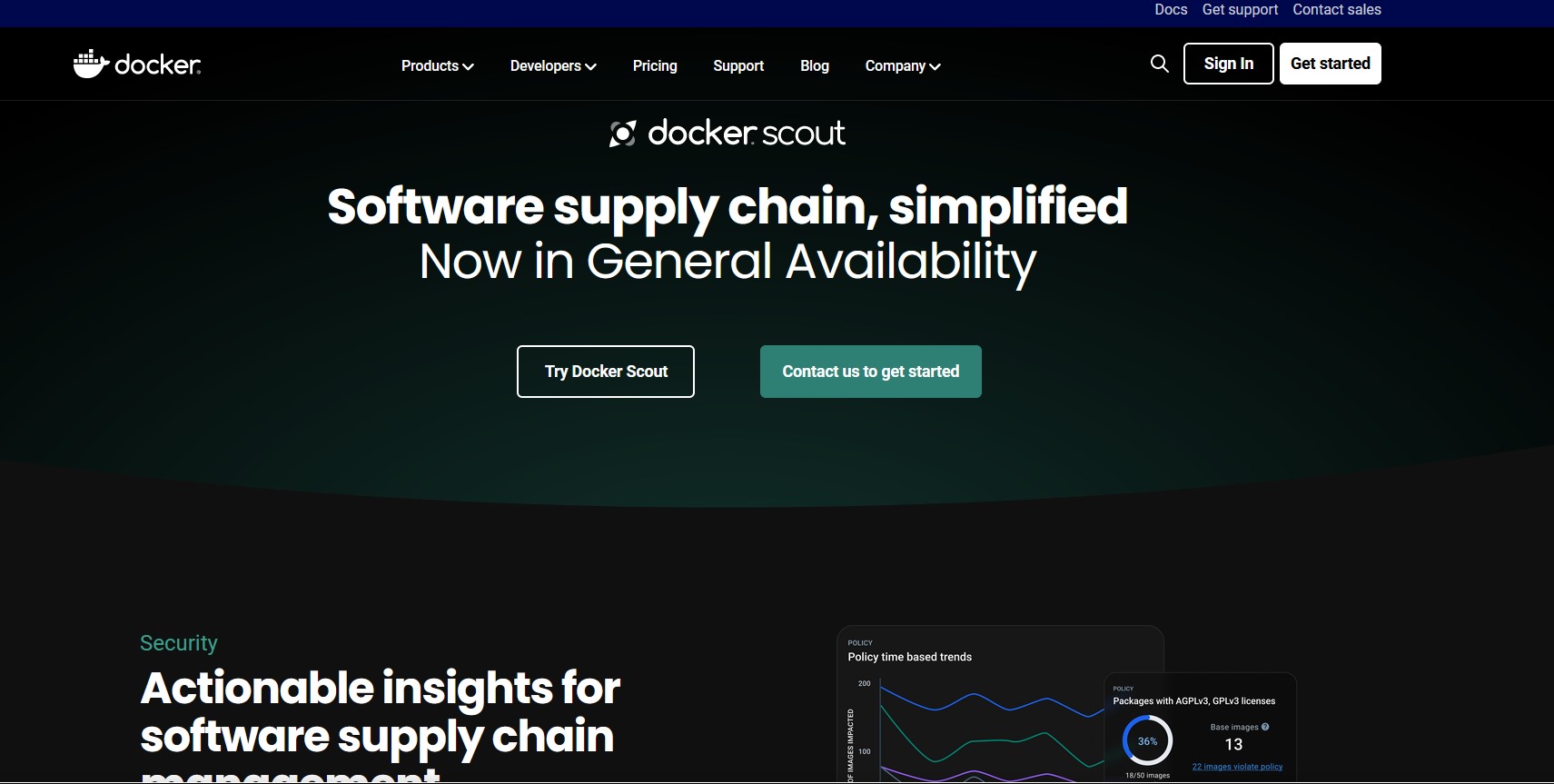 Docker Supply Chain Platform