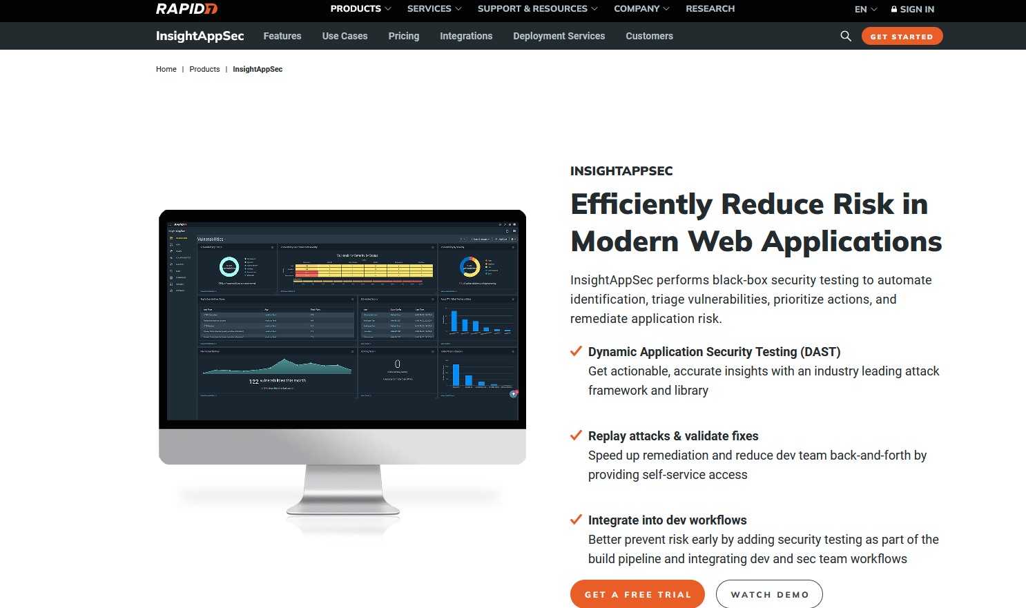 InsightAppSec Rapid7