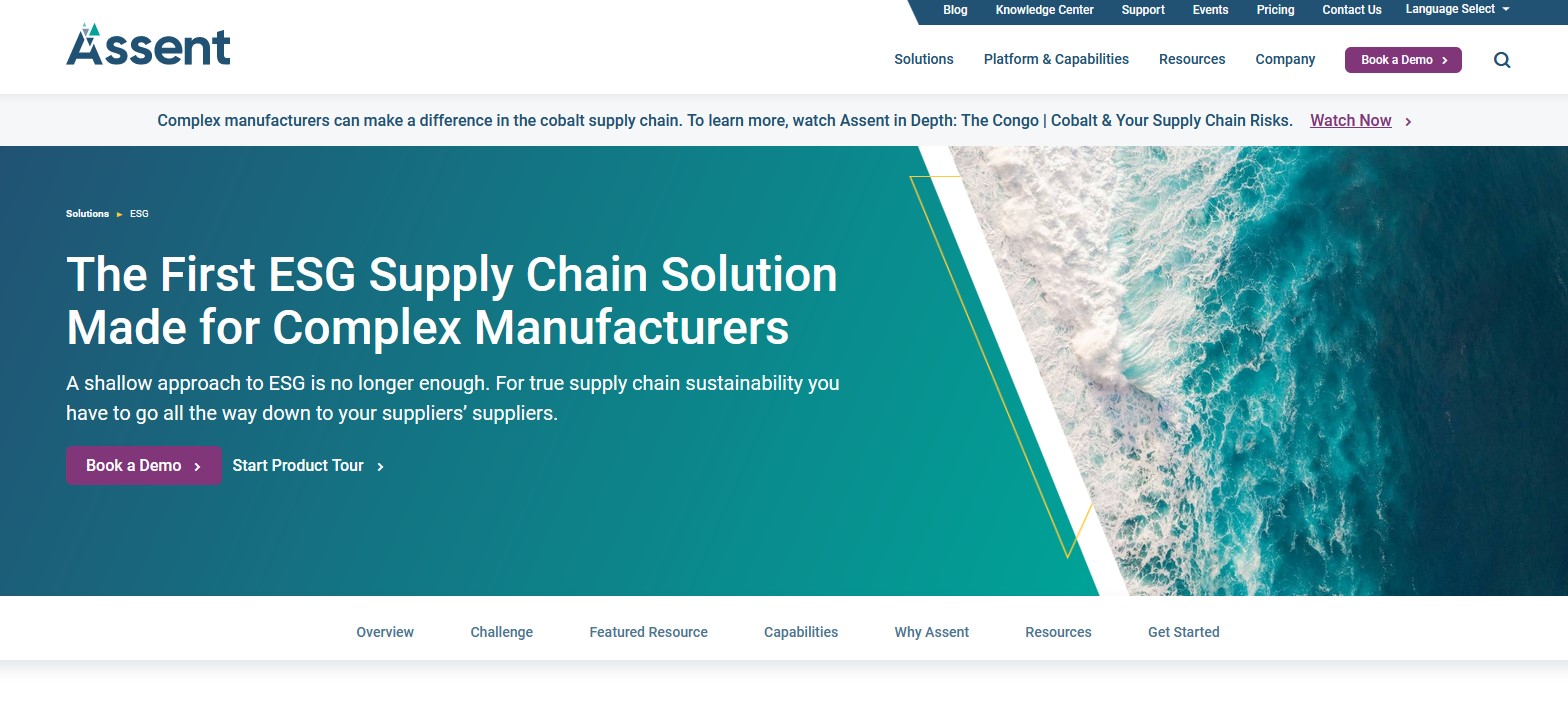 Assent ESG Platform
